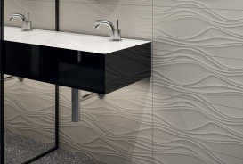 Плитка настінна Paradyz Neve Bianco Struktura глянсова 25х75 см SSR-250X750-1-NEVE.BI---B