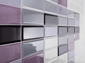 Плитка настінна Paradyz Tamoe Grafit глянсова 9,8х29,8 см S-K-098X298-1-TAMO.GT