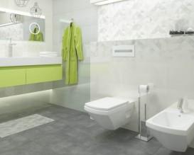 Плитка настенная Paradyz Tonnes Bianco 30х60 см S---300X600-1-TONN.BI---2