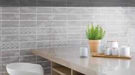 Плитка настенная Roca Maiolica Tender Gray 25х11 см 117502