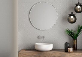 Плитка настінна Saloni Brilliant Blanco 90х30 см 209204