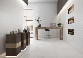 Плитка настінна Saloni Glaze Beam Blanco 90х30 см 209102