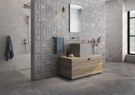 Плитка настенная Saloni Olympos Odeum Mate Gris 90х30 см 248301