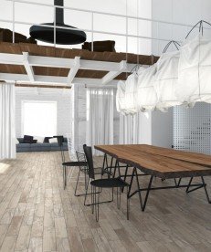 Плитка керамогранит Zeus Ceramica Recycle Noce Cinereo 60х15 см ZSXLR4BR