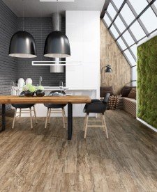 Плитка керамогранит Zeus Ceramica Recycle Rovere Moscato 60х15 см ZSXLR6BR