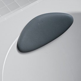 Подголовник для ванн Jika полиуретан тёмно-серый H2949800880001