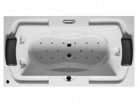 Підголівник для ванн Riho Lisette чорний AH06110