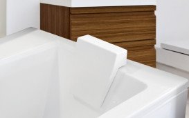 Подголовник для ванны Besco Modern полиуретан белый ZWM
