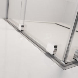 Подвижная часть шторки для ванны Radaway Furo PND II 83.8х150 см правая профиль хром стекло прозрачное 10109838-01-01R