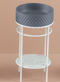 Полиця для консолі ArtCeram Vogue кераміка каррара TFA012 47