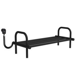 Полиця для взуття електрична Deffi 250x650 ліве підключення чорний C.PV.25.65.E.B.L.5