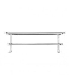Полка для полотенцесушителя Mario Inox 520х204 мм нержавеющая сталь хром 4820258984664
