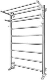 Полка для полотенцесушителя Mario Inox 520х204 мм круглая нержавеющая сталь хром 4820258986538