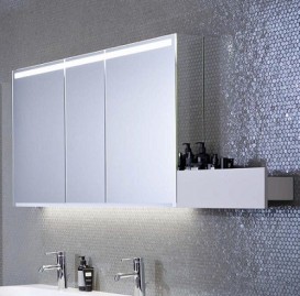 Полка для ванной Geberit Smyle Square 45х15 см ДСП белый глянец 500.362.00.1