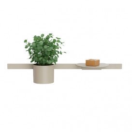 Полочка для душа Hansgrohe WallStoris Planet Edition 200 мм пластик песочный 28917210