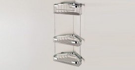 Полочка для ванной Sonia Contract-Hospitality угловая хром 055012