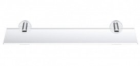 Полочка для ванной Grohe QuickFix Start 53 см хром/прозрачное стекло 41202000