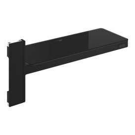 Полиця для ванної Grohe Rainshower Aqua метал/скло фантомний чорний 101677KF00