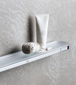 Полочка для ванной Grohe Selection стекло 41057000
