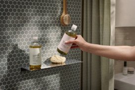 Полочка для ванной Hansgrohe AddStoris 40 см хром 41794000