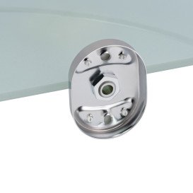 Полиця для ванної кімнати Kroner KRM Elbe-ACG2921-1 кутова скло CV022897