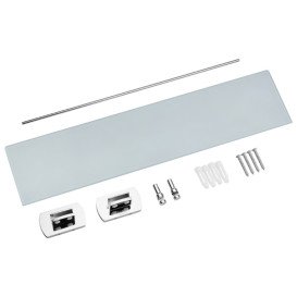 Полиця для ванної Kroner KRP Graz-C95611 52 см скло CV024733