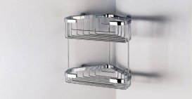 Полочка для ванной Sonia Contract-Hospitality угловая хром 060795