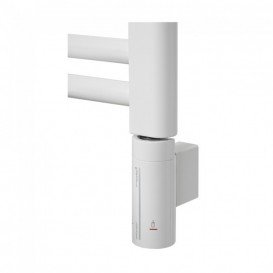 Полотенцесушитель електричний Zehnder Virando з теном HOTS прихованого монтажу білий AB-120-050-9016-HOTS-HID