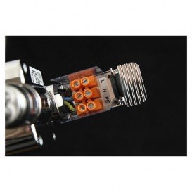 Полотенцесушитель комбінований Zehnder Virando з теном NEX прихованого монтажу чорний матовий AB-120-050-9017-NEX-MB