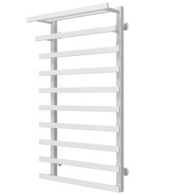 Полотенцесушитель водяной Deffi Agata П10 500x1000 боковое левое подключение белый A.AG.100.50.10.W.B