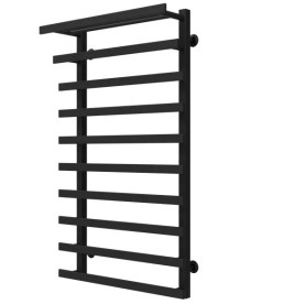 Полотенцесушитель водяной Deffi Agata П10 500x1000 боковое правое подключение черный A.AG.100.50.10.B.C