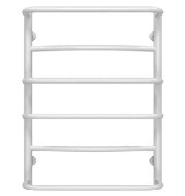 Сушка для рушників водяна Deffi Аквамікс П6 400х700 нижнє підключення білий C.AM.70.40.6.W.A