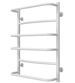 Сушка для рушників водяна Deffi Аквамікс П6 500х700 бічне ліве підключення білий C.AM.70.50.6.W.B