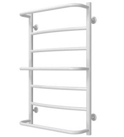 Сушка для рушників водяна Deffi Аквамікс П7 500х800 бічне ліве підключення білий C.AM.80.50.7.W.B