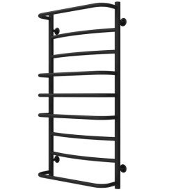 Сушка для рушників водяна Deffi Аквамікс П9 500х1000 нижнє підключення чорний C.AM.100.50.9.B.A