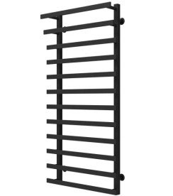 Сушка для рушників водяна Deffi Breeze П12 400x1200 нижнє підключення чорний A.BZ.120.40.12.B.A