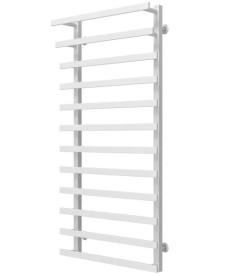 Полотенцесушитель водяной Deffi Breeze П12 400x1200 боковое левое подключение белый A.BZ.120.40.12.W.B