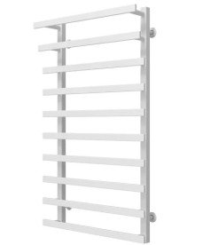 Полотенцесушитель водяной Deffi Breeze П10 500x1000 нижнее подключение белый A.BZ.100.50.10.W.A