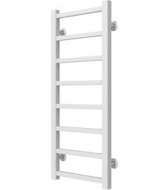 Сушка для рушників водяна Deffi Forest П8 200х800 нижнє підключення білий A.FR.80.20.8.W.A