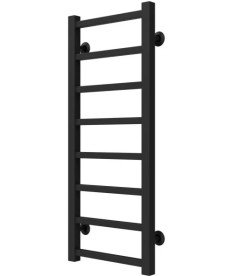 Сушка для рушників водяна Deffi Forest П8 300х800 бічне праве підключення чорний A.FR.80.30.8.B.C