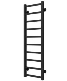 Полотенцесушитель водяной Deffi Forest П10 300х1000 нижнее подключение черный A.FR.100.30.10.B.A