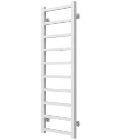 Полотенцесушитель водяной Deffi Forest П10 400х1000 нижнее подключение белый A.FR.100.40.10.W.A