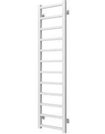 Полотенцесушитель водяной Deffi Forest П12 400х1200 нижнее подключение белый A.FR.120.40.12.W.A