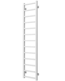 Сушка для рушників водяна Deffi Forest П13 400х1400 нижнє підключення білий A.FR.140.40.13.W.A