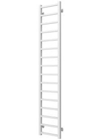 Полотенцесушитель водяной Deffi Forest П16 400х1600 боковое правое подключение белый A.FR.160.40.16.W.C