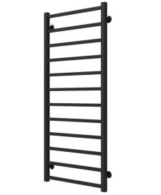 Сушка для рушників водяна Deffi Forest П12 500х1200 нижнє підключення чорний A.FR.120.50.12.B.A