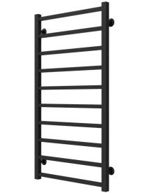 Полотенцесушитель водяной Deffi Forest П10 600х1000 боковое правое подключение черный A.FR.100.60.10.B.C