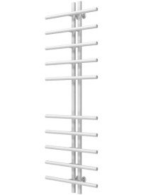 Сушка для рушників водяна Deffi Gray П10 60х1450 нижнє підключення білий A.GY.145.6.10.W.A