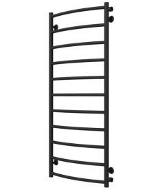 Полотенцесушитель водяной Deffi Классик П11 500х1200 боковое правое подключение черный C.DK.120.50.11.B.C