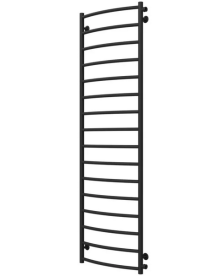 Полотенцесушитель водяной Deffi Классик П16 500х1700 боковое правое подключение черный C.DK.170.50.16.B.C